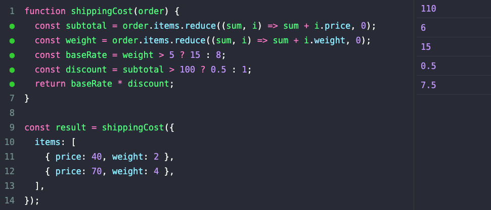 Logpoint example
