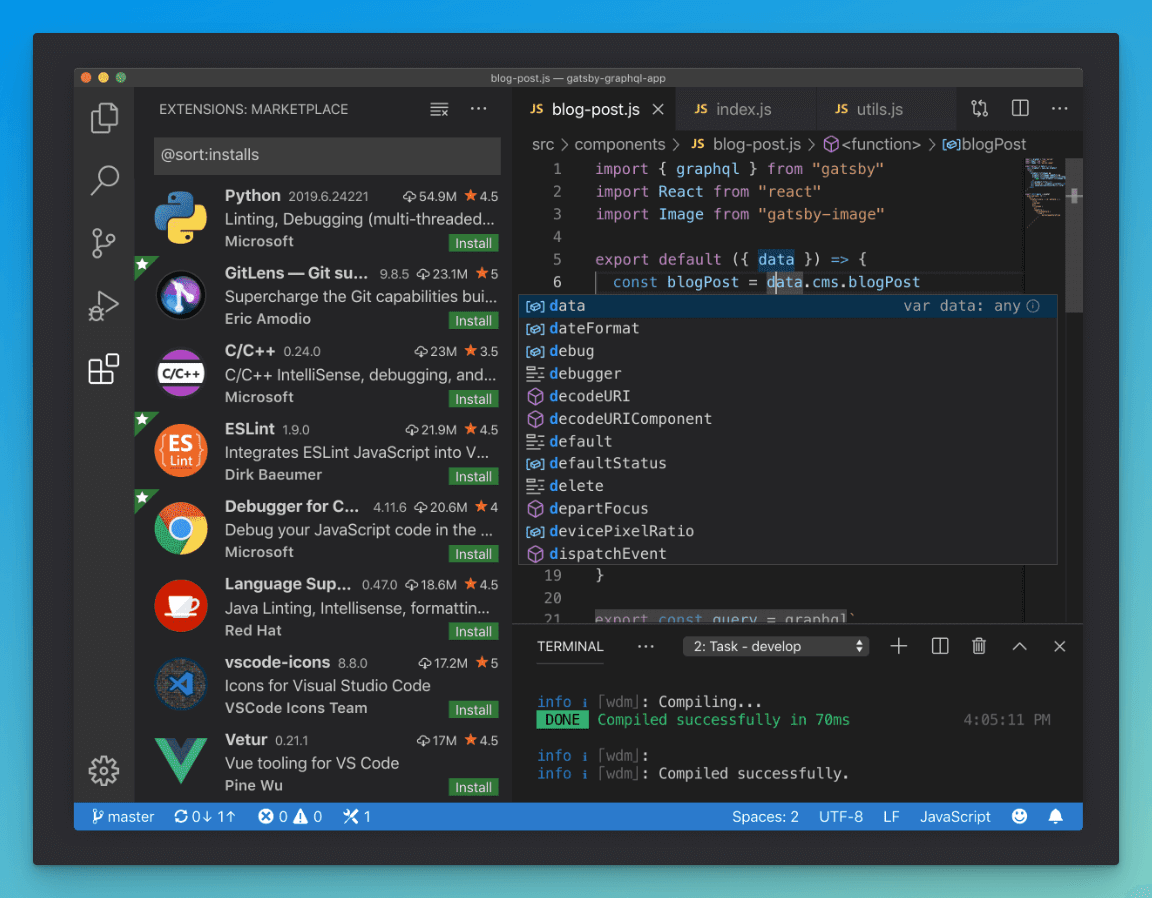 vs code editor