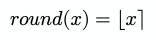 round function example